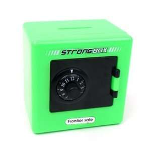  Green Secured Box Coin Bank