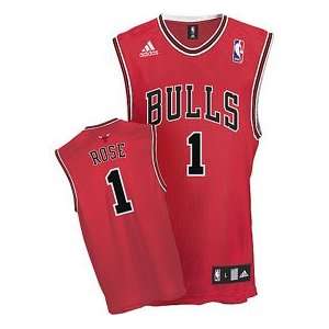  Chicago Bulls Derrick Rose Replica Road Jersey: Sports 