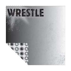 Moxxie Born To Wrestle Double Sided Paper 12X12 Take Down; 25 Items 