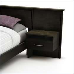   Gravity Queen Platform Bed & Headboard/Nightstand Kit Bedroom Set