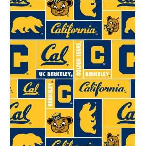   BearsTM College Fleece Fabric Print By the Yard: Arts, Crafts & Sewing
