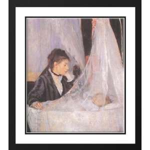  Morisot, Berthe 20x22 Framed and Double Matted The Cradle 