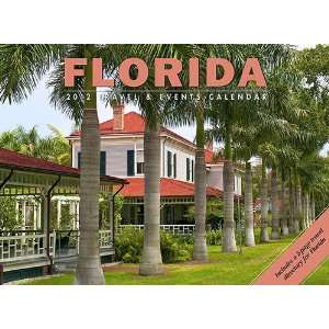  Florida Travel & Events 2012 Deluxe Wall Calendar: Office 