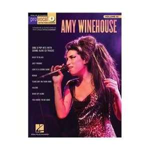  Hal Leonard Amy Winehouse   Pro Vocal Songbook & CD For 