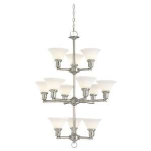  Sea Gull Lighting 31063 962 Twelve Light Sussex Chandelier 