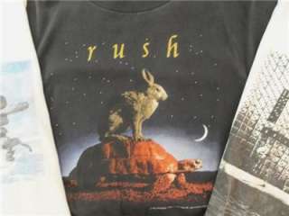 Vintage 1990s RUSH CONCERT T SHIRTS Thin Cotton Tee Shirts LOT 3 