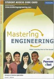 MasteringEngineering with Pearson eText    Standalone Access Card 