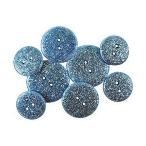  Blumenthal Lansing Favorite Findings Glitter Buttons Topaz 