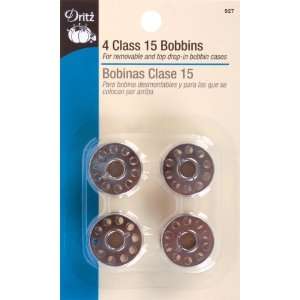    Dritz(R) Metal Class 15 Bobbins 4/Pk Arts, Crafts & Sewing