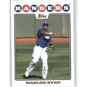  2008 Topps #527 Marlon Byrd   Texas Rangers (Baseball 