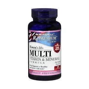  RXPREMIUM MULTI VIT CP WOM 50+ Size 60 Health & Personal 