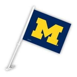  Michigan Wolverines UM NCAA Car Flag