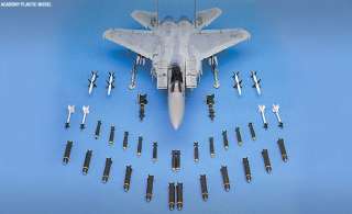 Academy 2117 F15E Eagle w/Weapons USAF Aircraft 148  