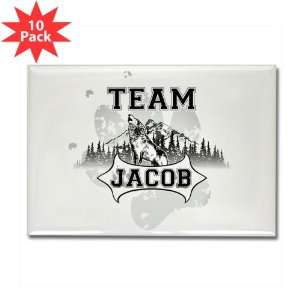   Rectangle Magnet (10 Pack) Twilight Wolf Team Jacob: Everything Else