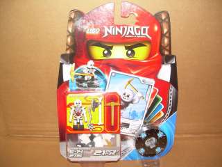 LEGO NINJAGO 2115 BONEZAI Minifigure w/ spinner & weapons MOC