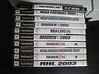 ps2 xbox sports bundle lot 10 games awesome deal expedited shipping 