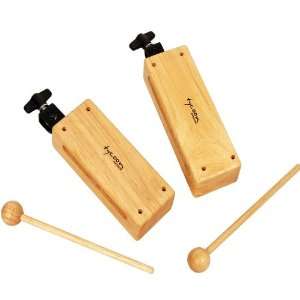  Tycoon Percussion Large Mountable Wood Block Musical Instruments