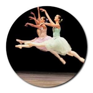  Ballet Sport Round Mouse Pad
