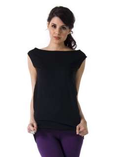   Women Casual Cotton Jersey T Shirt Mini Dress sz Black 2386  