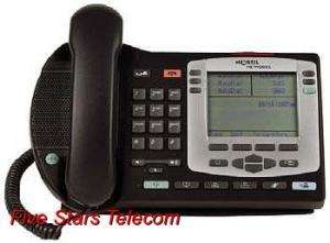 Nortel BCM IP Phone 2004 NTDU92 Charcoal w/Silver Bezel  