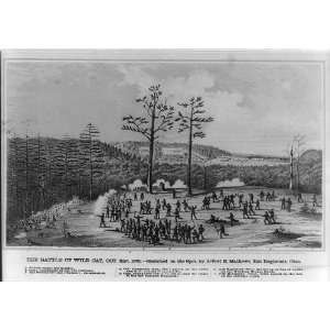  1861   sketched on the spot by Alfred E. Mathews, 31st regiment, Ohio