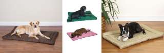 Water Resistant Dog Beds are available in 4 Colors and 6 Sizes!
