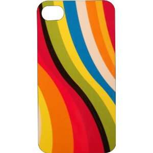   Designed Wavy Colors iPhone Case for iPhone 4 or 4s from any carrier