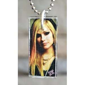 Avril Lavigne  Sk8er Boi Glass Tile Pendant Necklace Jewelry Wearable 
