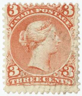 circa 1870 s large queen unitrade 25i 3 cents canada postage combined 