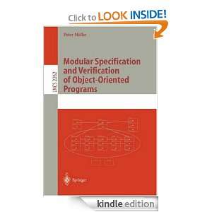 Modular Specification and Verification of Object Oriented Programs 