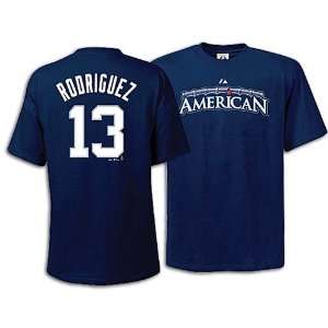   MLB AllStar Name and Number Tee   Rodriguez, Alex: Sports & Outdoors
