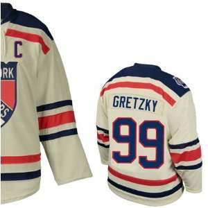 2012 Winter Classic New York Rangers Jersey #99 Gretzky Cream Jersey 