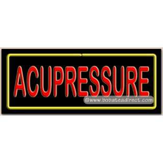 Acupressure Neon Sign Grocery & Gourmet Food