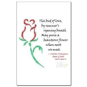  Budding Love Love Mini Poster Print by CafePress: Patio 