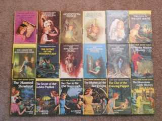   56 Nancy Drew Hardcover Books Vintage Matte Girl Mystery Series lot