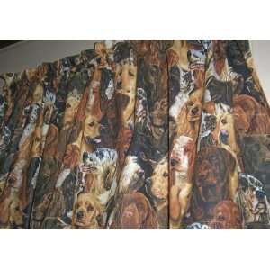  Window Curtain Valance made from DOGS Fabric *: Everything 