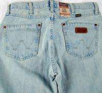 Mens Western Wrangler Retro Boot Cut Premium Patch Jeans NWT 36 x 32 $ 
