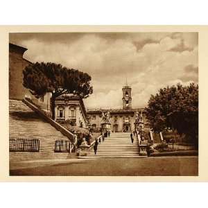  1925 Steps Capitol Rome Italy Eternal City Seven Hills 