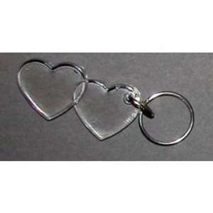  Acrylic Heart Keychain Case Pack 144