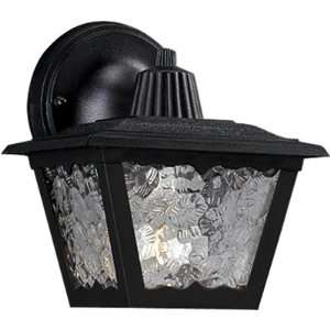  Polycarbonate Collection Black 1 light Wall Lantern: Home 