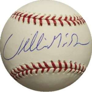 Willie McGee autographed Baseball 
