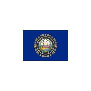 New Hampshire Flag, 4 x 6, Endura Gloss