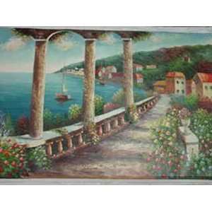   Hand Painted antique style Oil Painting 4feet X6feet