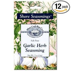 Blue Crab Bay Co. Garlic Bread Herbs, 0.5 Ounces (Pack of 12)  