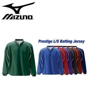   Long Sleeve Batting Jersey   Cardinal   XXL: Sports & Outdoors