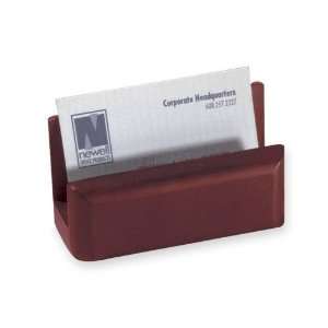  Wood Business Card Holder, Holds 50 Business Cards 