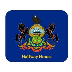  US State Flag   Halfway House, Pennsylvania (PA) Mouse Pad 