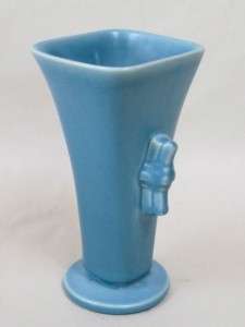 1937 42 Stangl Pottery Satin Blue 5.5 Vase #3114  