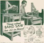 WORKSHOP PLANS, BUILD YOUR OWN POWER TOOLS, SAWS  