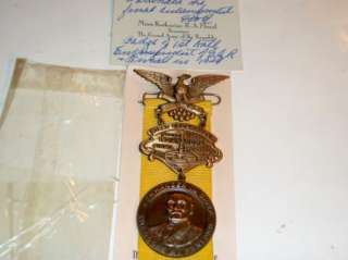 CIVIL WAR GAR FINAL ENCAMPMENT MEDAL,INDIANAPOLIS 1949  